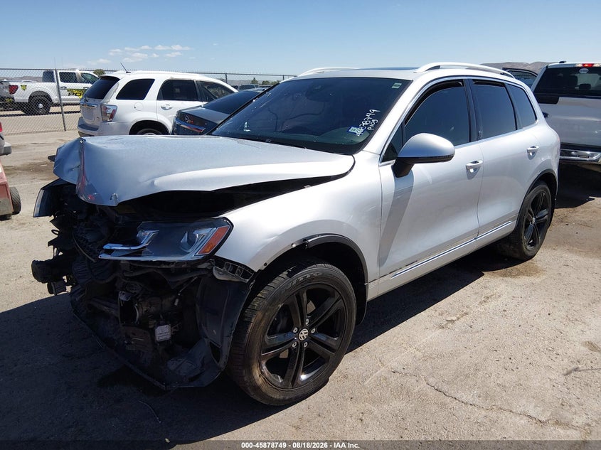Vin: wvgrf7bp2hd006195, lot: 46377745, volkswagen touareg v6 wolfsburg edition 20172