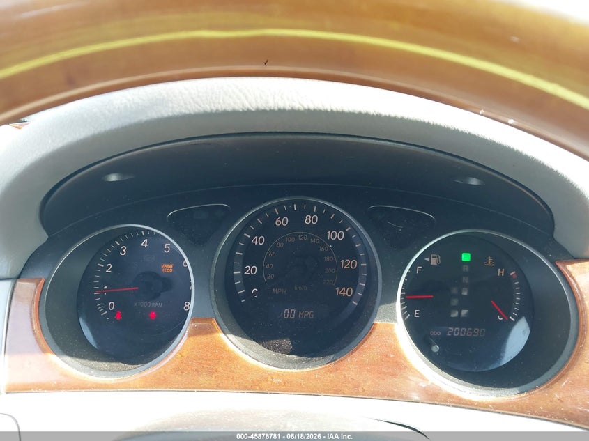 LEXUS ES 330 2005 VIN JTHBA30G450024019