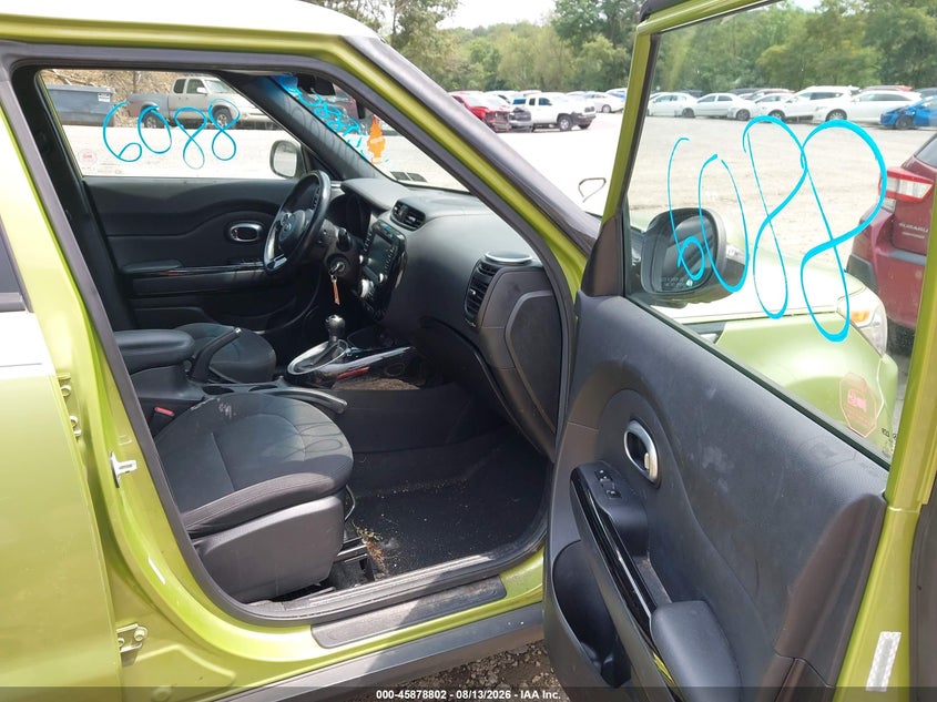 2014 KIA SOUL HATCHBACK 2.0L I-4 DI, DOHC, VVT, 164HP