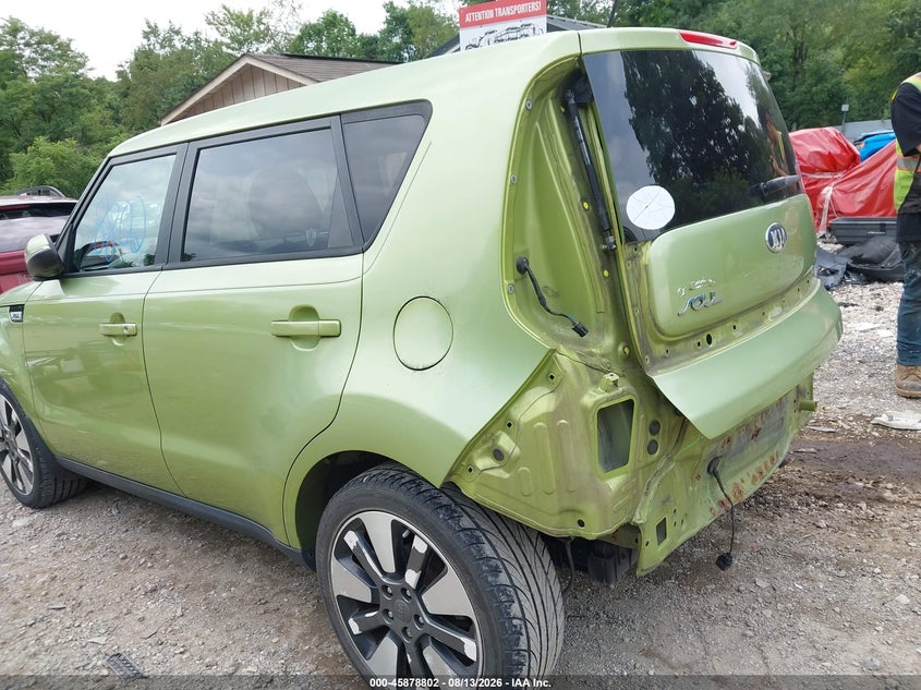 2014 KIA SOUL HATCHBACK 2.0L I-4 DI, DOHC, VVT, 164HP