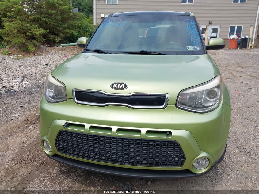 2014 KIA SOUL HATCHBACK 2.0L I-4 DI, DOHC, VVT, 164HP