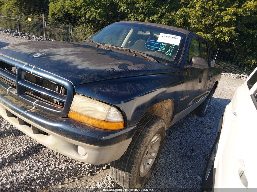 DODGE DAKOTA 2001 VIN 1B7HG2AX31S240476