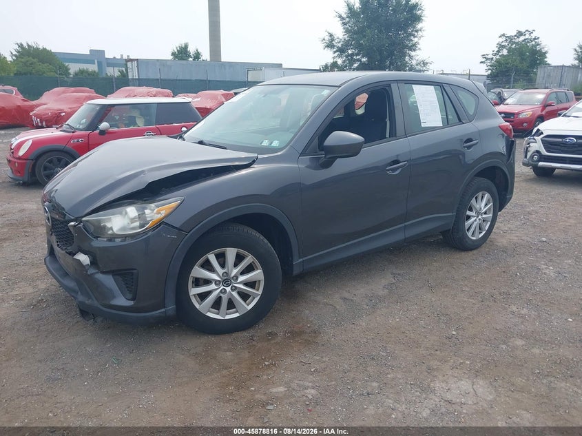 2014 Mazda CX-5, Front End, IAAI, VIN JM3KE4BEXE0345657 — photo 2