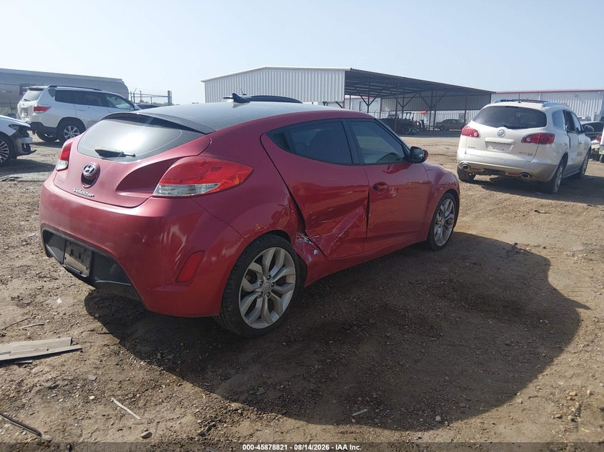 2013 HYUNDAI VELOSTER — zdjęcie 4