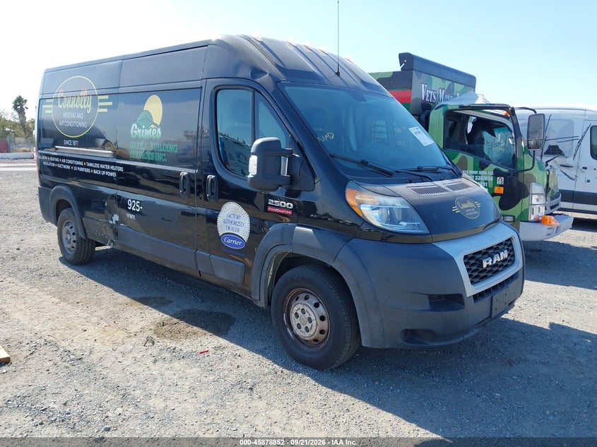 Vin: 3c6trvdg3ke504812, lot: 46377848, ram promaster 2500 high roof 159 wb 2019 img_1
