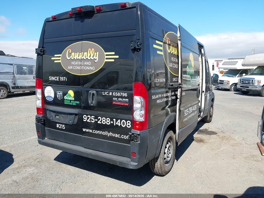 2019 RAM PROMASTER 2500 auction photo 4