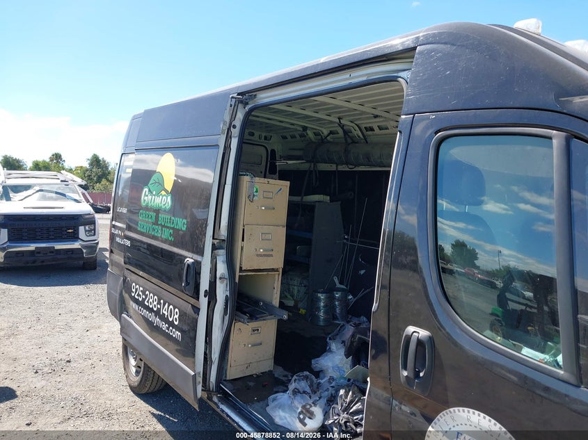 2019 RAM PROMASTER 2500 auction photo 6