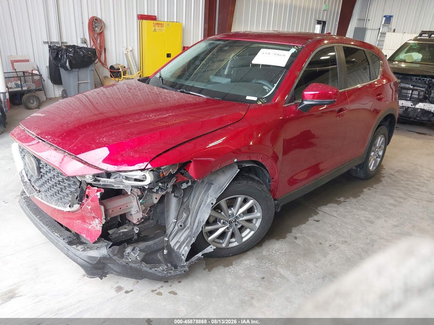 2023 Mazda CX-5, Left Front, IAAI, VIN JM3KFBAM3P0161934 — photo 2