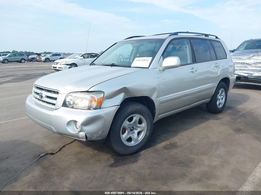 TOYOTA HIGHLANDER 2005 VIN JTEGD21A350115121