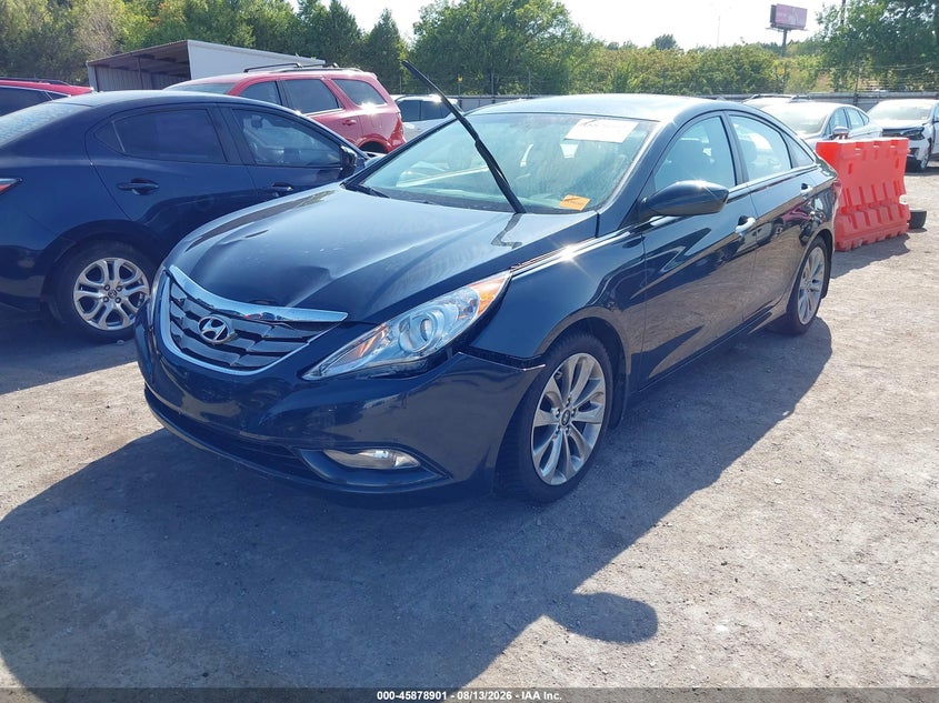 2013 Hyundai Sonata, Front End, IAAI, VIN 5NPEC4AC3DH628673 — photo 2