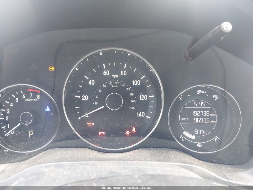 2016 HONDA HR-V auction photo 7