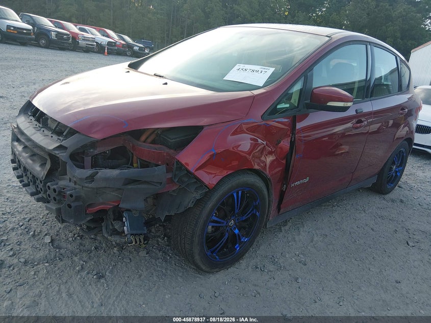 2016 Ford C-MAX, Front End, IAAI, VIN 1FADP5AU3GL112639 — photo 2