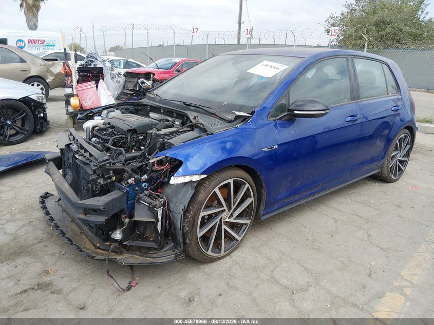 2018 VOLKSWAGEN GOLF R auction photo 2