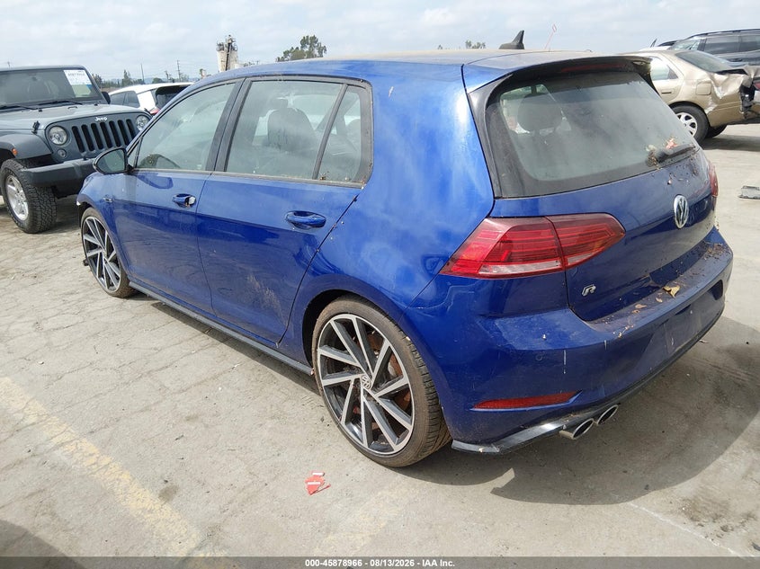 2018 VOLKSWAGEN GOLF R auction photo 3
