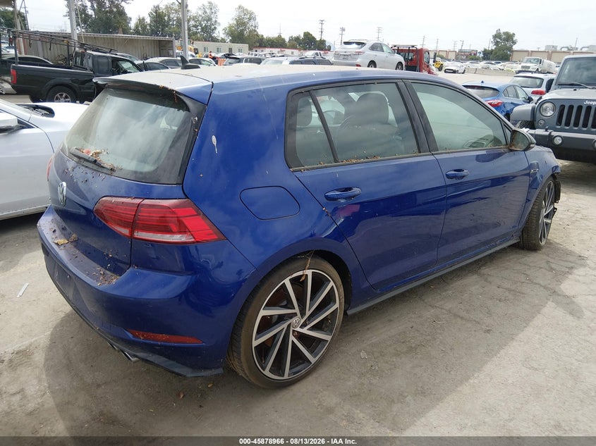2018 VOLKSWAGEN GOLF R auction photo 4