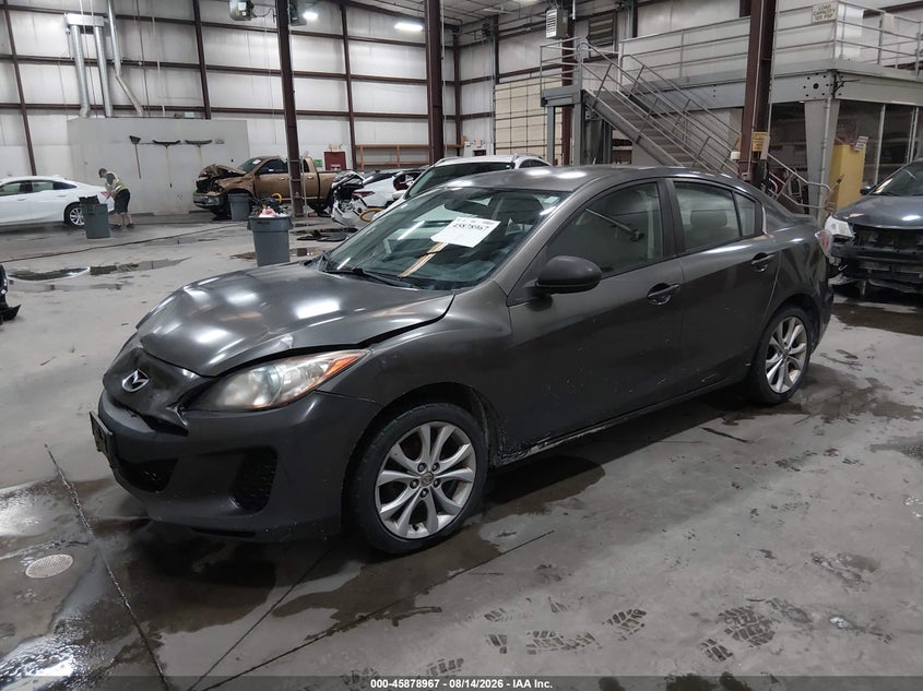 2012 Mazda 3, Front End, IAAI, VIN JM1BL1V71C1657741 — photo 2