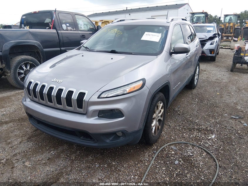 2018 Jeep Cherokee, Удар сзади, IAAI, VIN 1C4PJLLB0JD573954 — фото 2