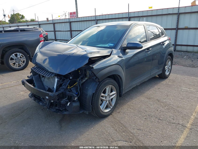 Vin: km8k12aa1mu600481, lot: 46378012, hyundai kona se 20212