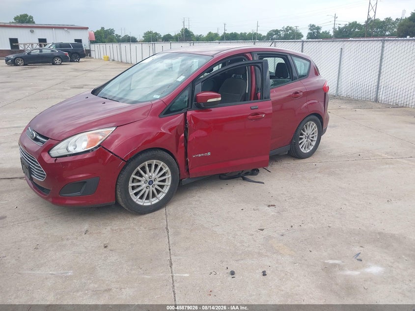 2015 Ford C-MAX, Левый бок, IAAI, VIN 1FADP5AU5FL109563 — фото 2