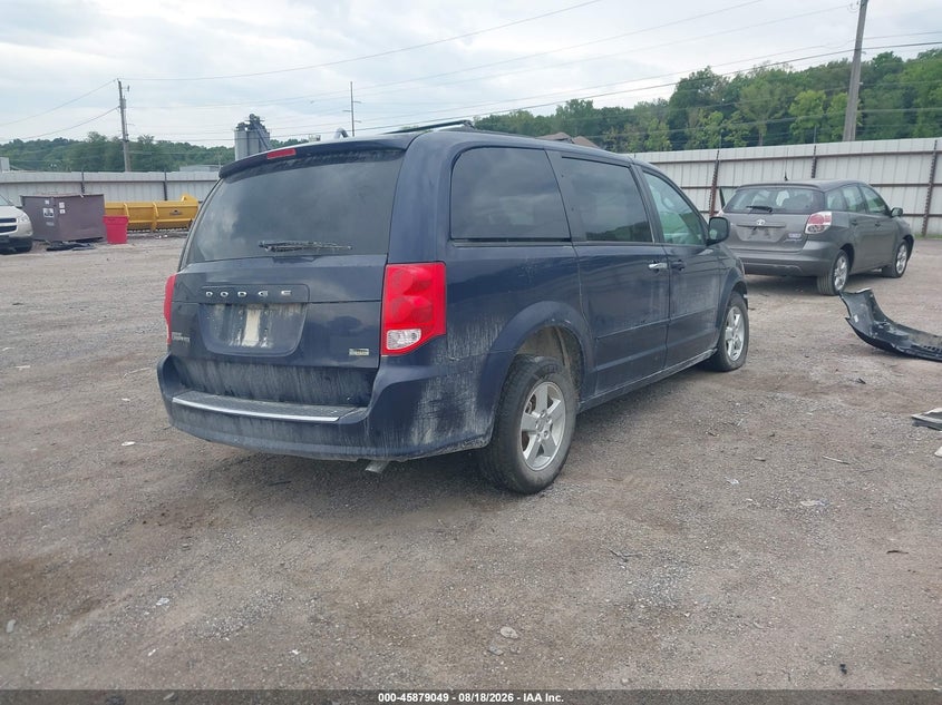 Vin: 2c4rdgcg7dr551731, lot: 46378045, dodge grand caravan sxt 20134
