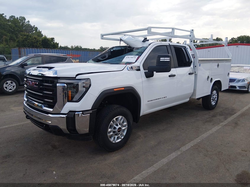Vin: 1gd2hle76tf157635, lot: 46378070, gmc sierra 2500 hd , long bed, pro, rwd 20262