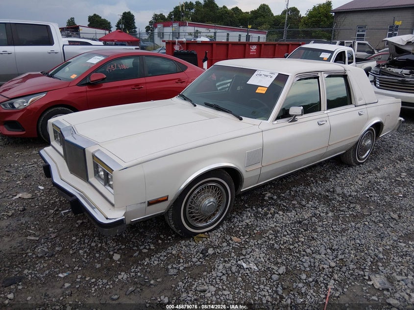 1986 CHRYSLER FIFTH AVENUE auction photo 2