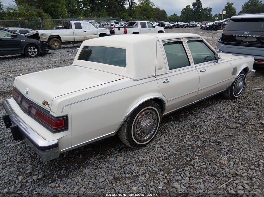 1986 CHRYSLER FIFTH AVENUE auction photo 4
