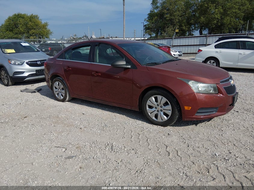 Vin: 1g1pc5sh5c7386022, lot: 46378132, chevrolet cruze ls 20121