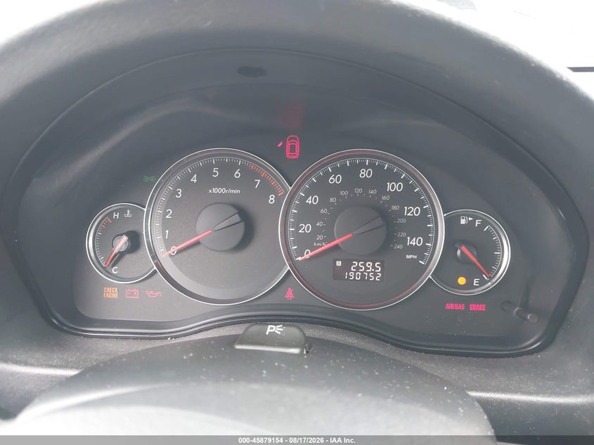 SUBARU LEGACY 2008 VIN 4S3BL616486202614