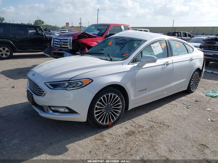 2018 FORD FUSION HYBRID auction photo 2