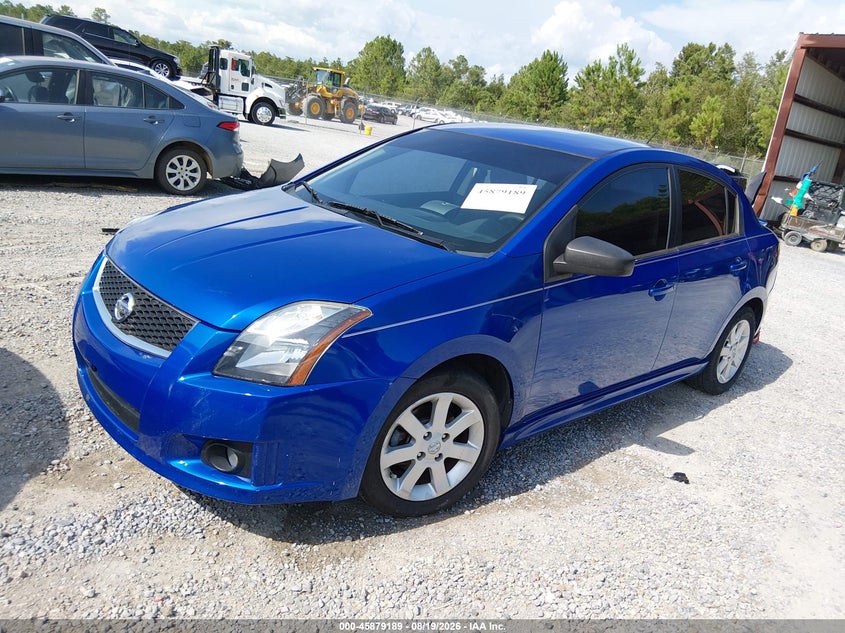 2012 Nissan Sentra, Удар сзади, IAAI, VIN 3N1AB6AP8CL695402 — фото 2