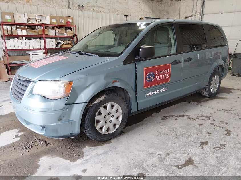 2008 Chrysler Town & Country, Звичайний знос, IAAI, VIN 2A8HR44H28R139394 — фото 2