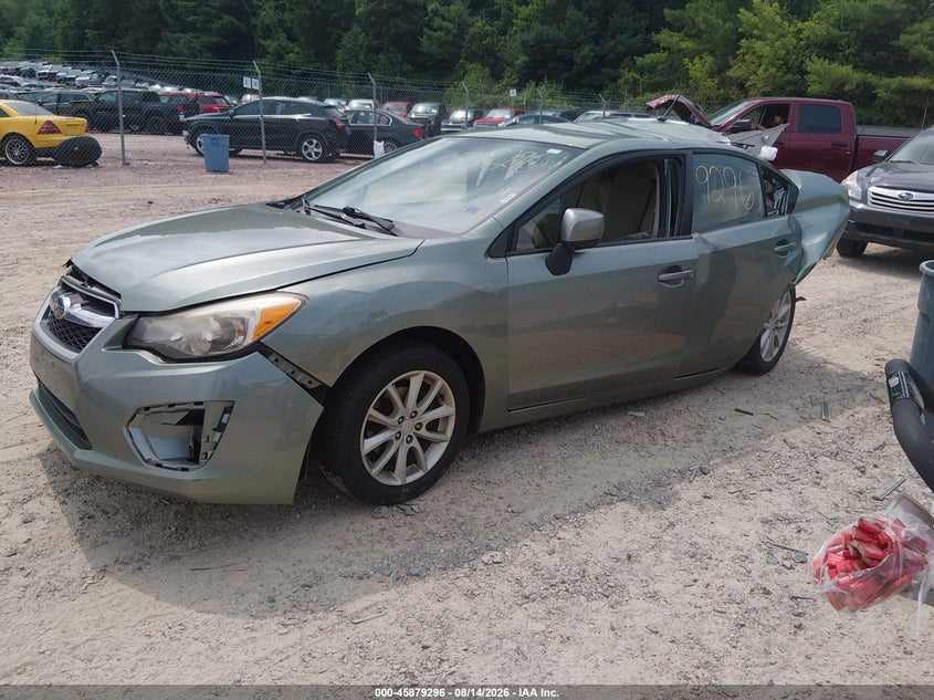 2014 SUBARU IMPREZA auction photo 2