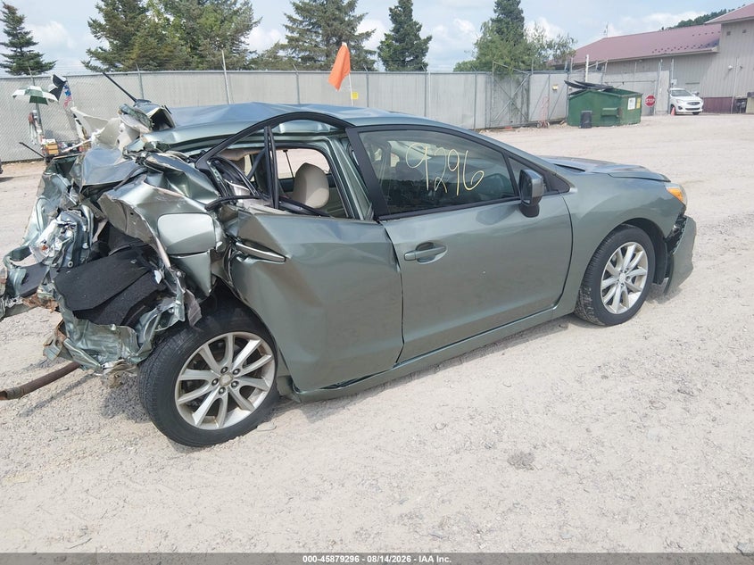 2014 SUBARU IMPREZA auction photo 4