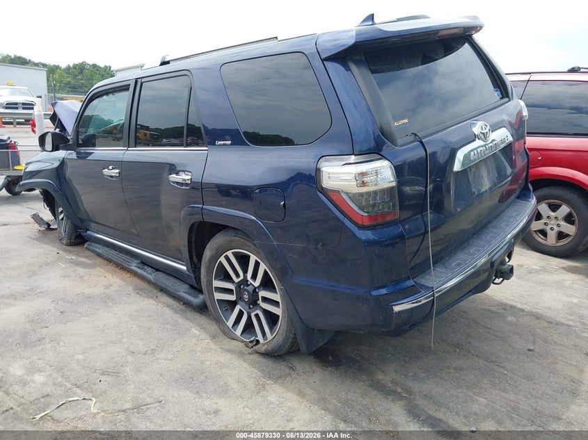 TOYOTA 4RUNNER 2015 VIN JTEBU5JR6F5257999