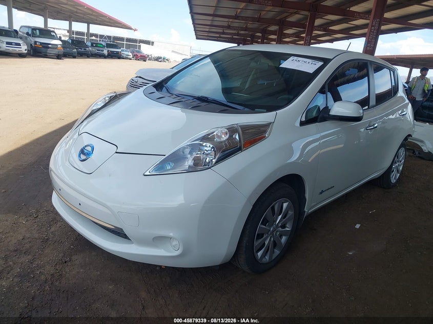 2017 NISSAN LEAF HATCHBACK ELECTRIC