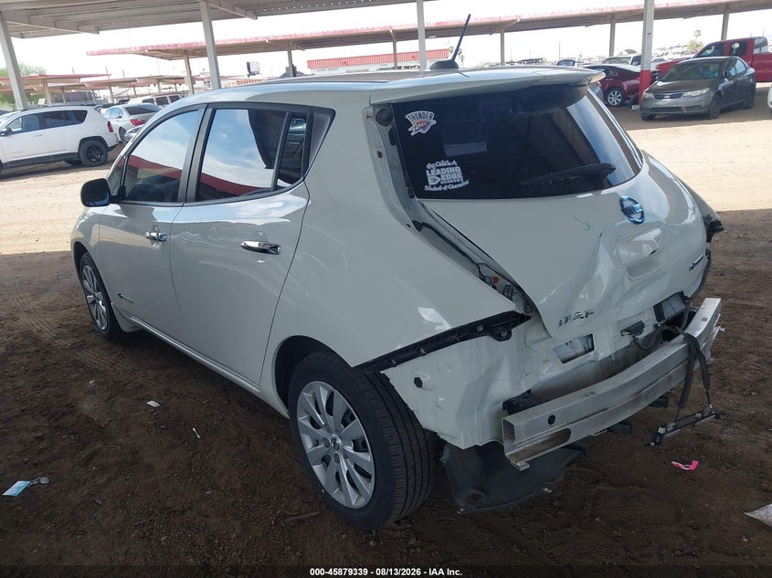 2017 NISSAN LEAF HATCHBACK ELECTRIC