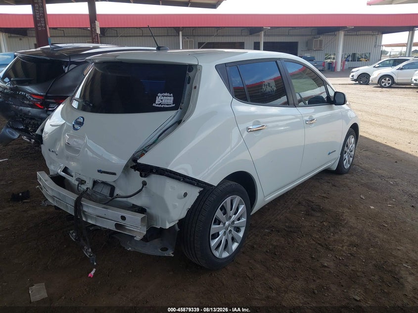 2017 NISSAN LEAF HATCHBACK ELECTRIC