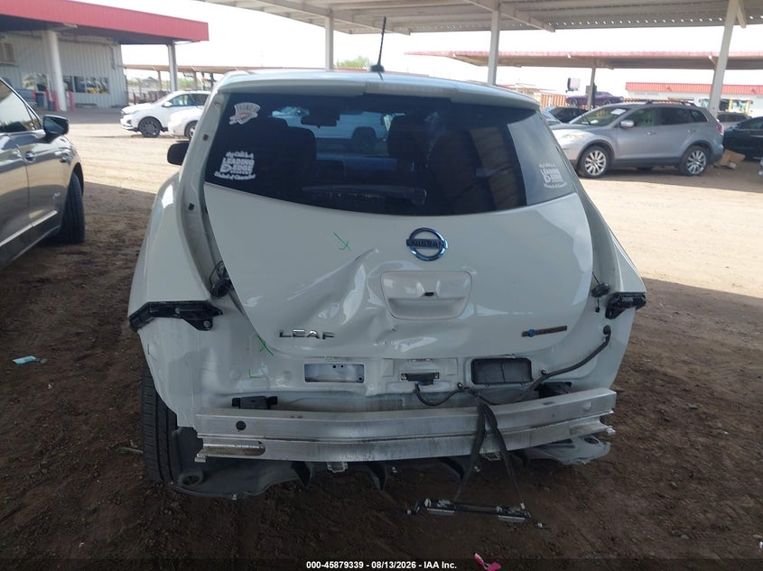 2017 NISSAN LEAF HATCHBACK ELECTRIC