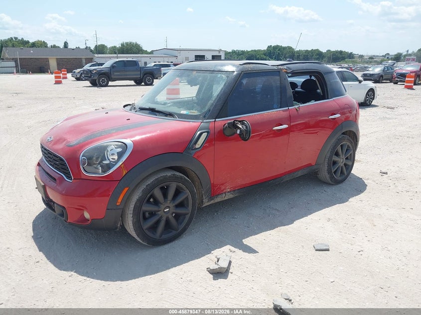 Vin: wmwzc3c56ewp51788, lot: 46378343, mini countryman cooper s 20142