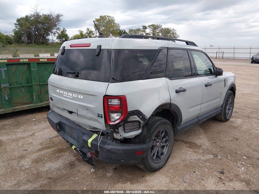 Vin: 3fmcr9b64nrd16528, lot: 46378352, ford bronco sport big bend 20224