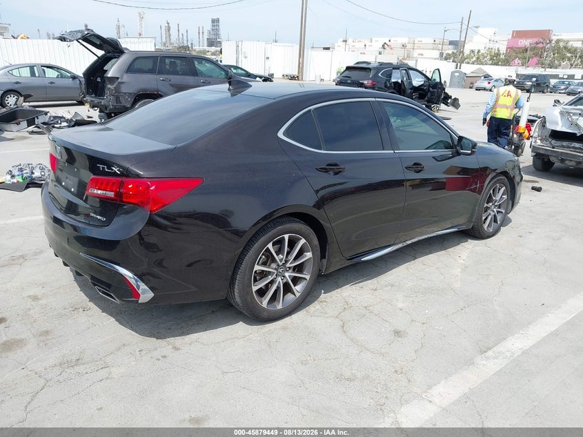 Vin: 19uub3f5xja005431, lot: 46378445, acura tlx tech pkg 20184