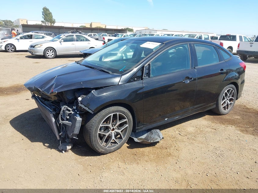 Vin: 1fadp3f28gl362227, lot: 46378449, ford focus se 20162