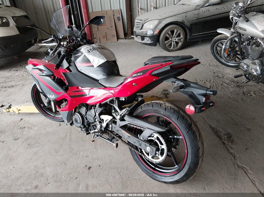 2024 KAWASAKI EX500 auction photo 3