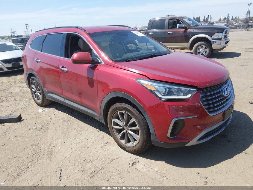 2017 HYUNDAI SANTA FE auction photo 1