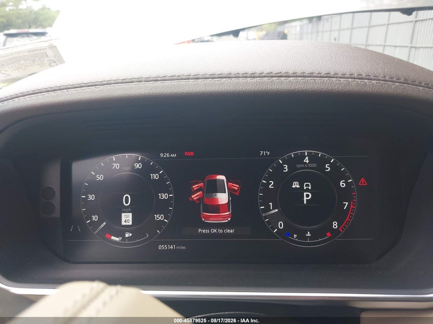 2019 LAND ROVER RANGE ROVER auction photo 7