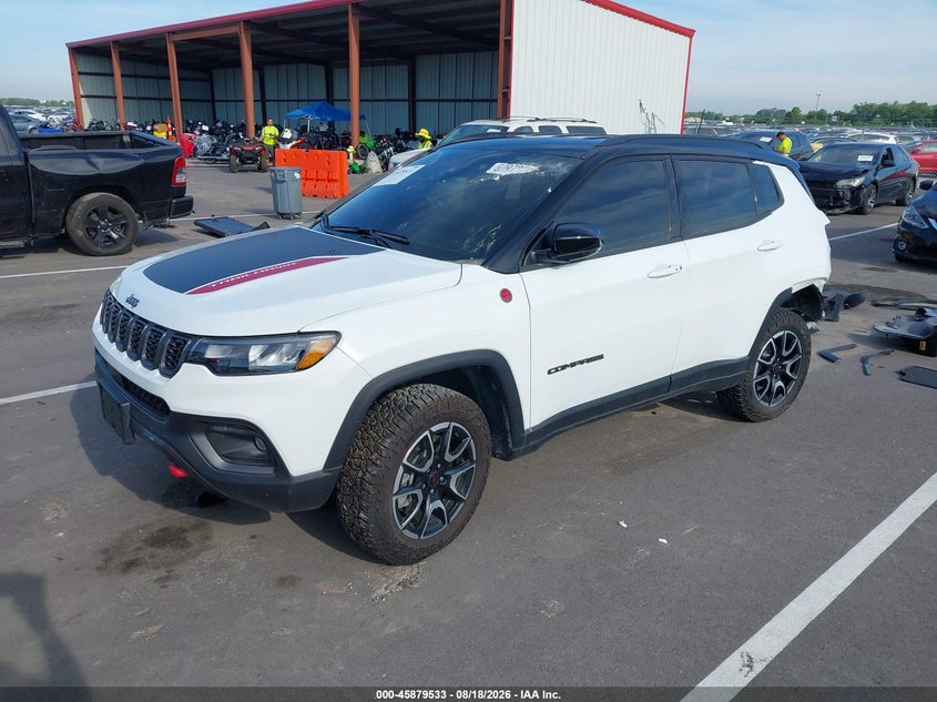 2025 Jeep Compass, Удар сзади, IAAI, VIN 3C4NJDDN2ST543825 — фото 2