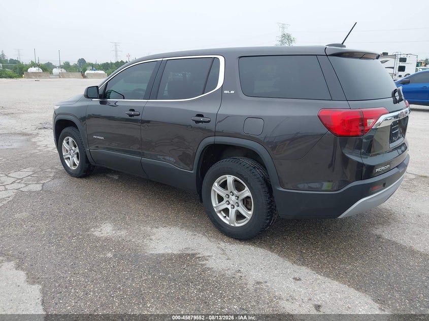 Vin: 1gkknrla8jz110184, lot: 46378548, gmc acadia sle-1 20183