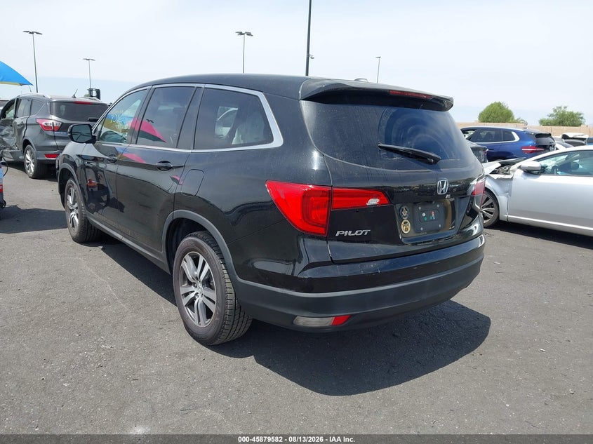 Vin: 5fnyf5h5xhb016461, lot: 46378578, honda pilot ex-l 20173