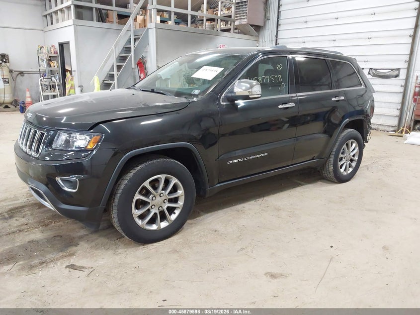 Vin: 1c4rjfbg6fc732643, lot: 46378594, jeep grand cherokee limited 20152